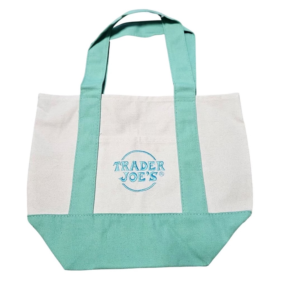 Mint Green Trader Joe’s Mini Tote Bag